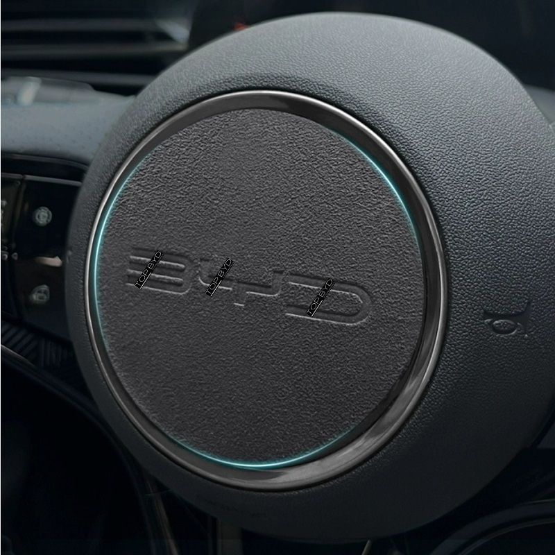 Alcantara steering wheel cover for BYD Atto 3/Seal/Dolphin