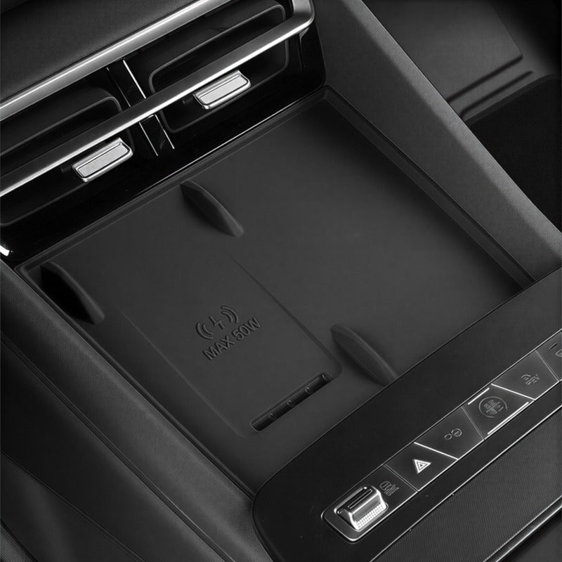 audi phone box with wireless charging and signal booster Center Console Silicone Pad for BYD Sealion 8/Atto 8