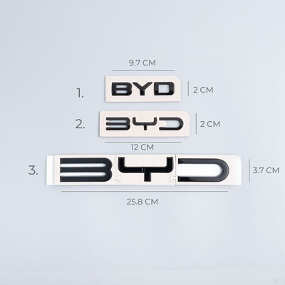 Insignia de Maletero Trasero del Coche para BYD