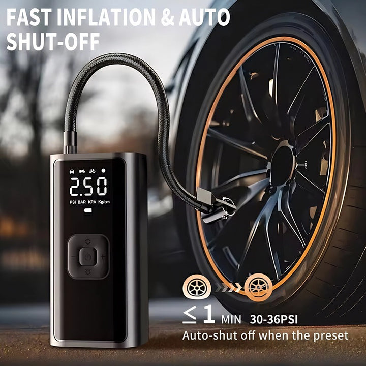 Portable Rechargeable Wireless Electric Tire Inflator for BYD
