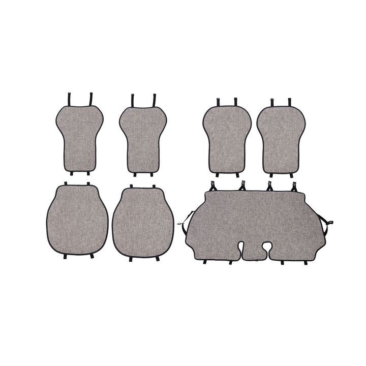 Linen Car Seat Cushion for BYD Atto 3 & Han & Tang (5-seater full set).