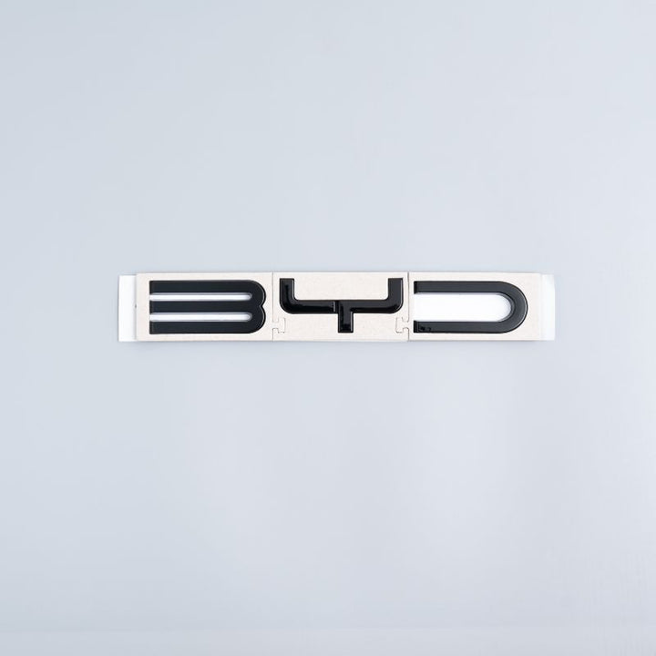Rear Bumper Glossy Black Badges LOGO for BYD