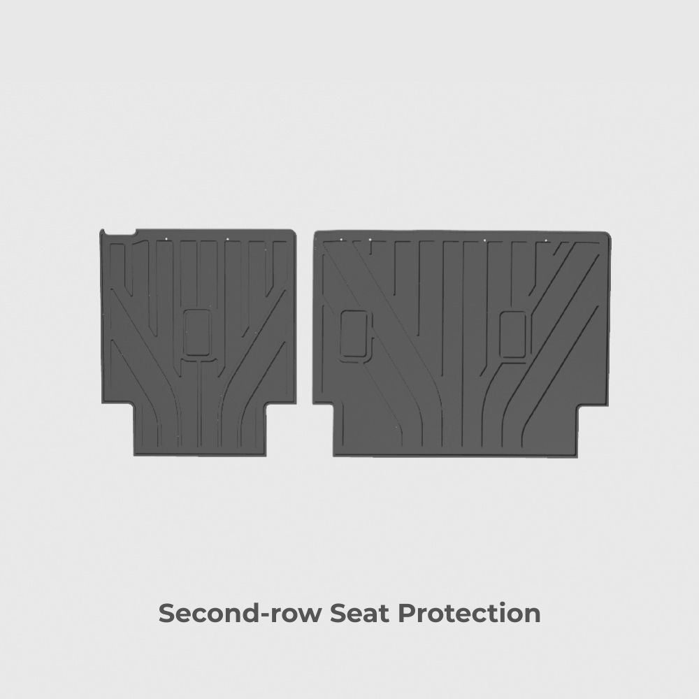 3D Deep Dish All-Weather TPE Floor Mats for RHD BYD Sealion 8/Atto 8