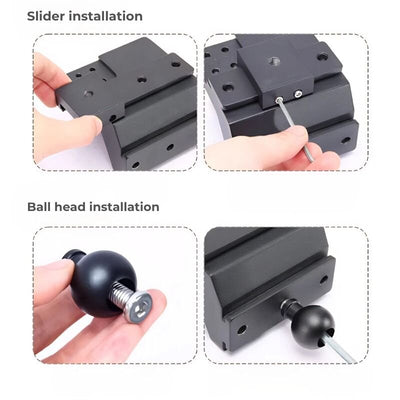A-Pillar Spotlight Extension Bracket  for Fangchengbao Bao 5/ Denza B5
