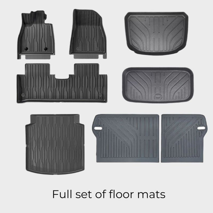 TPE Rubber Floor Mats & Trunk Mat for BYD Seal