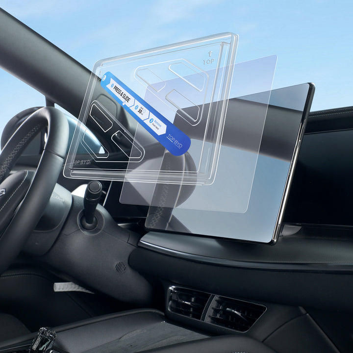 BYD Tempered Glass Screen Protection with Installation Tool