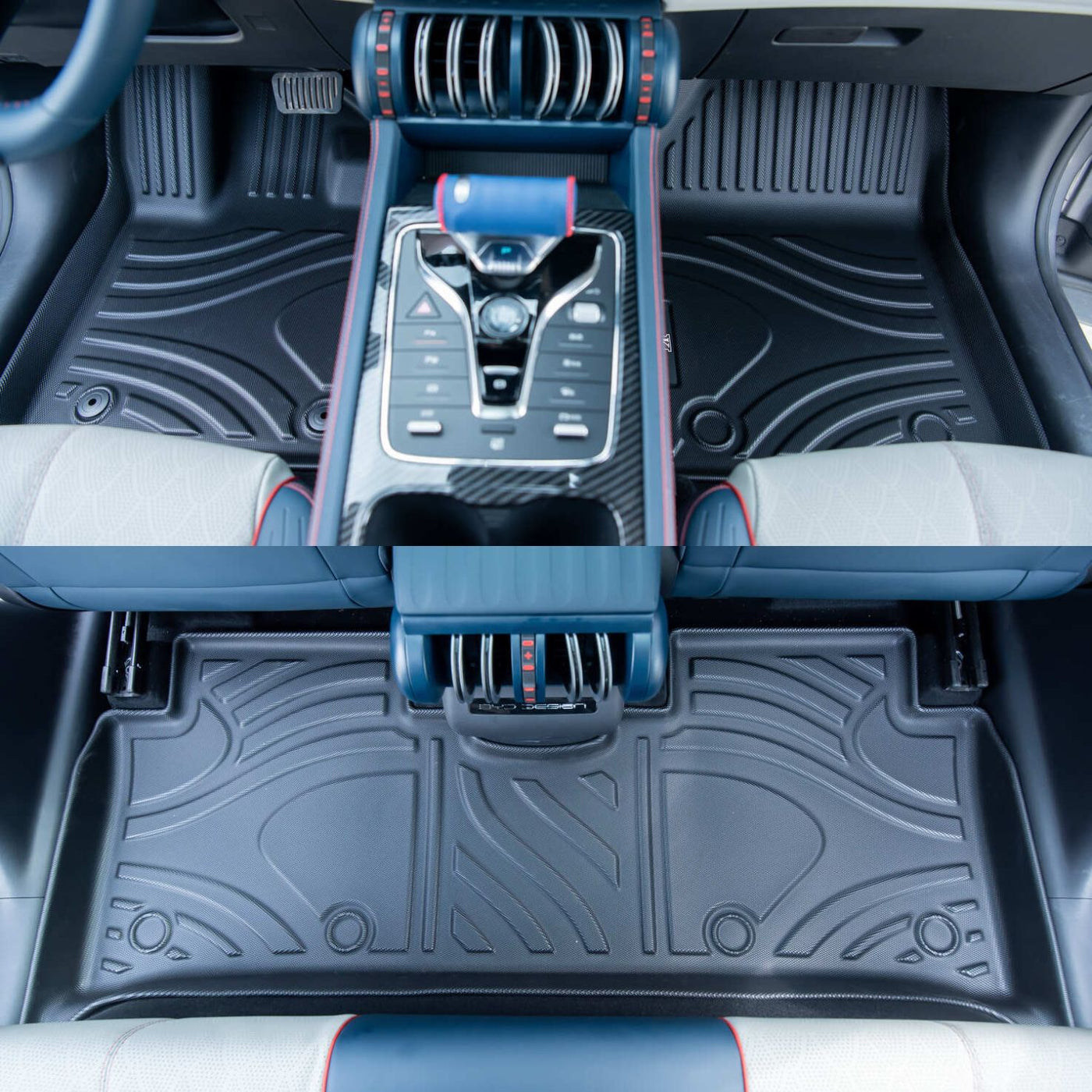 BYD Atto 3 All Weather Floor Mats Interior Liners.