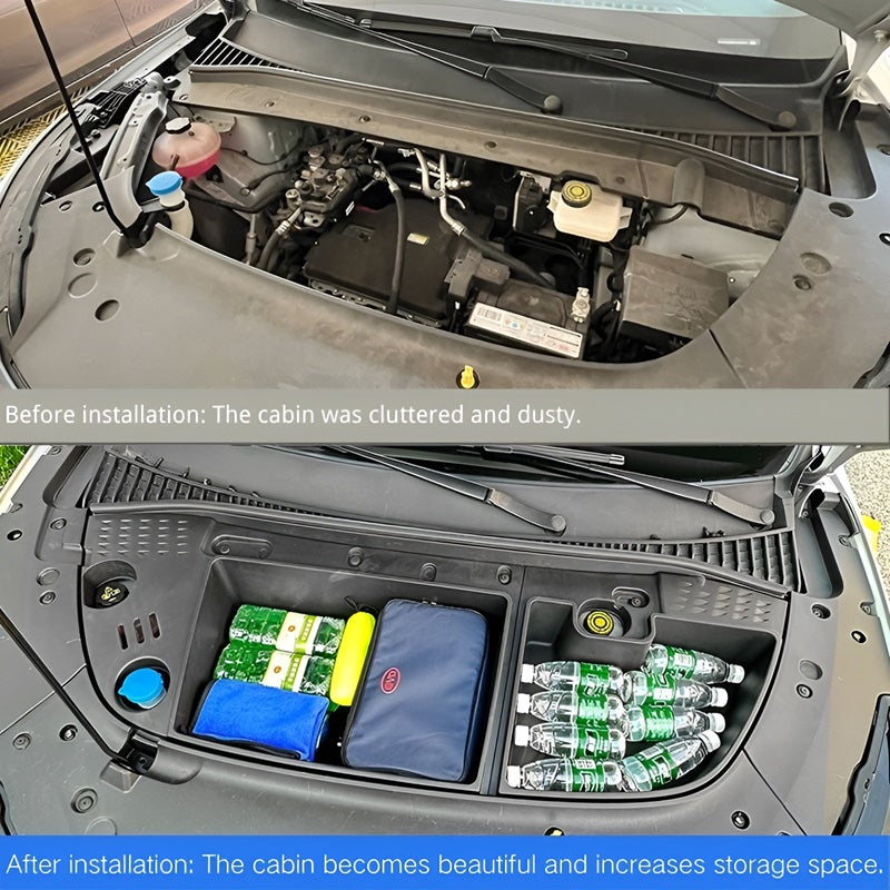 BYD ATTO 3 Front Trunk Organizer Box LHD Engine Room Storage Box