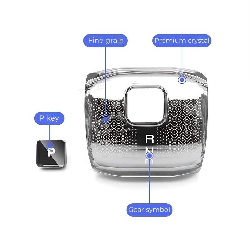 BYD Shark 6 Gear Shift Knob LED Decorative Cover