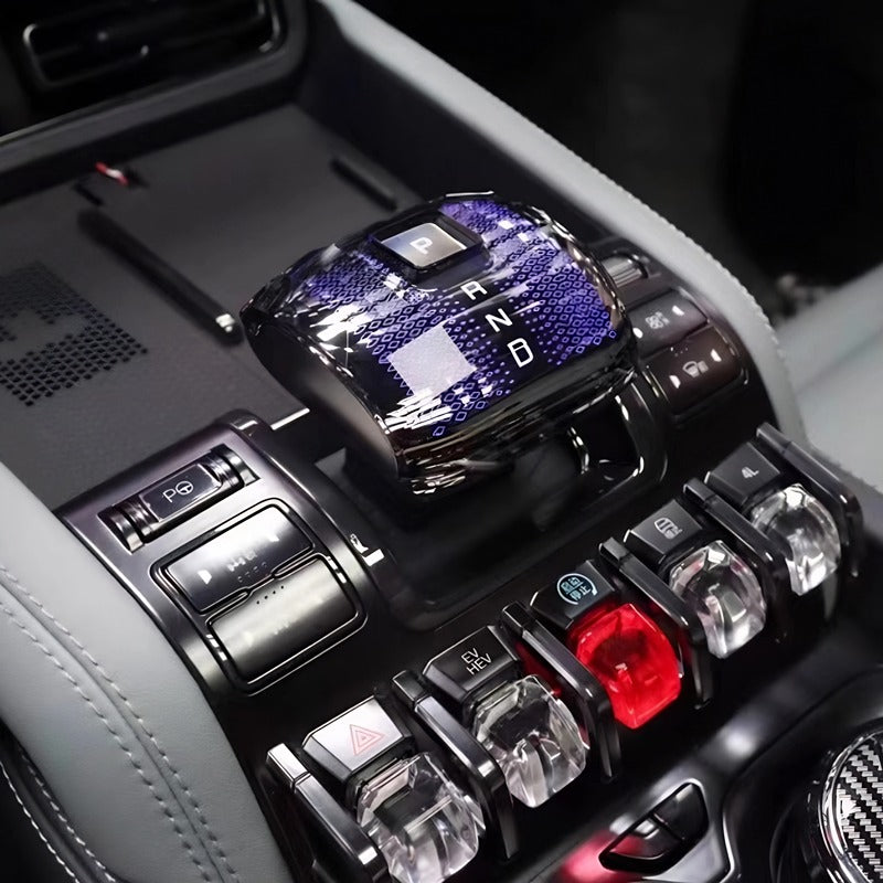 BYD Shark 6 Gear Shift Knob LED Decorative Cover