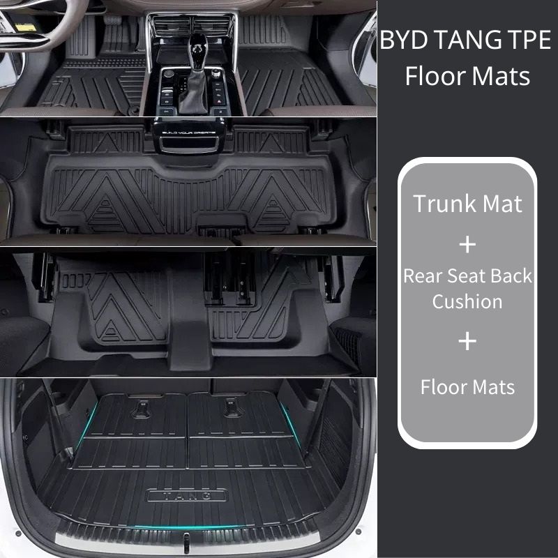 BYD Tang All Weather Floor Mats.