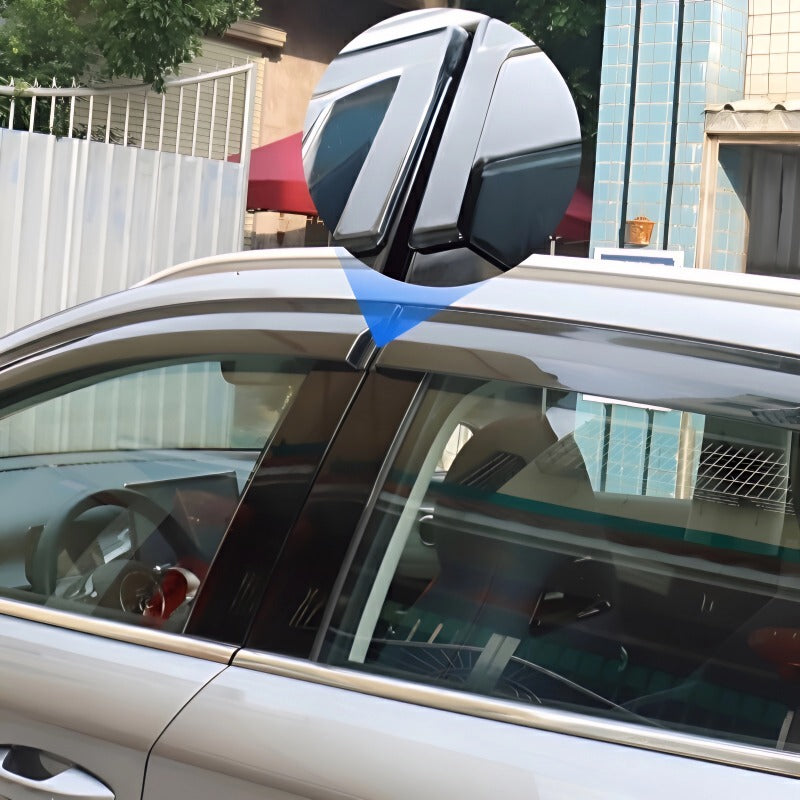 Déflecteur de pluie noir pour fenêtre BYD