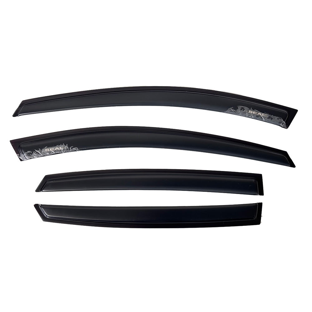 Cortavientos / Visera de ventana negra para BYD (4 unidades)