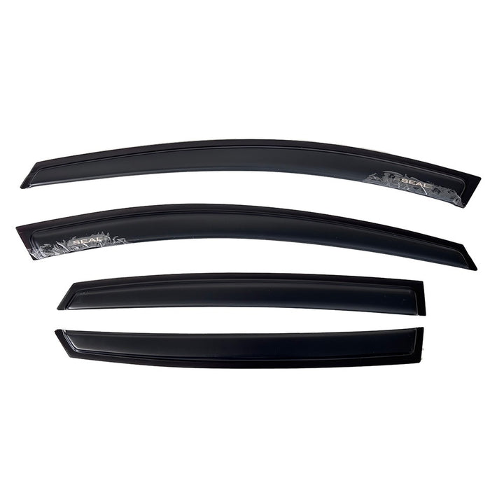 Cortavientos / Visera de ventana negra para BYD (4 unidades)