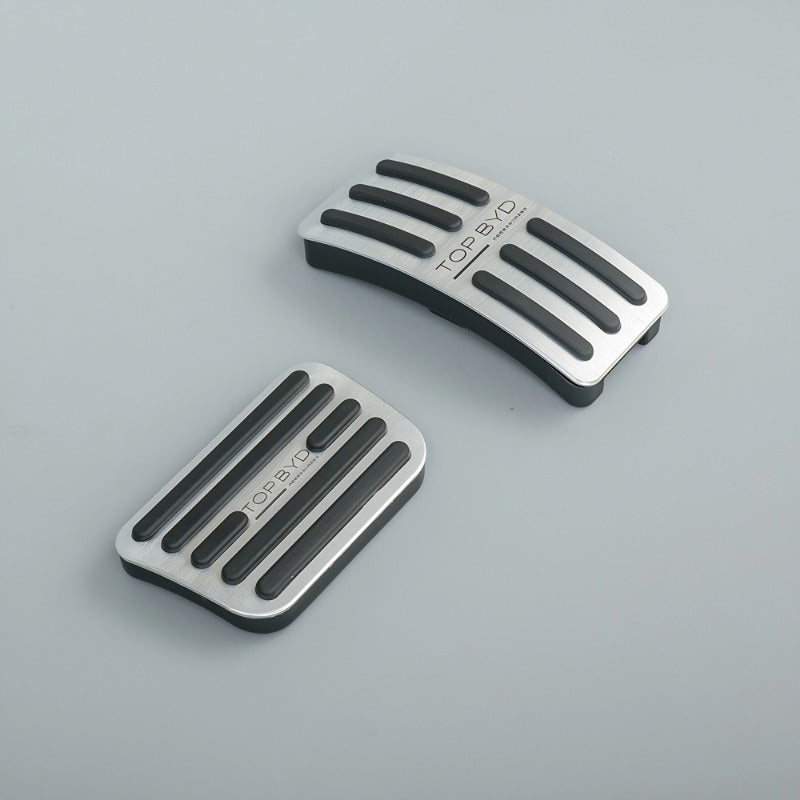 Brushed Aluminum Performance Pedals for BYD Dolphin