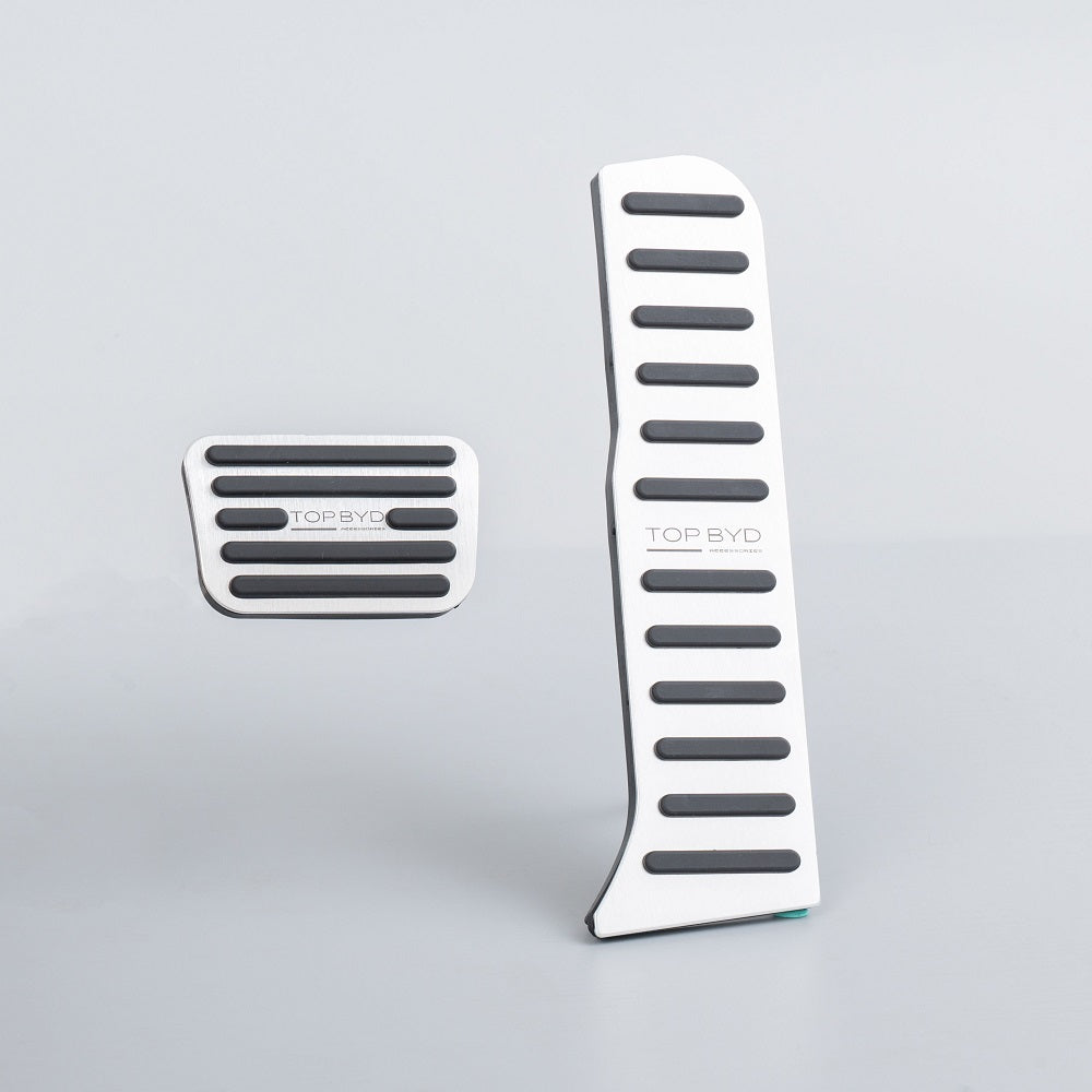 Pedales de Aluminio Cepillado de Alto Rendimiento para BYD