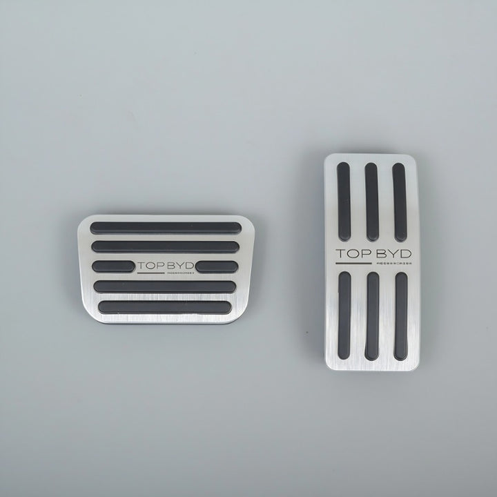 Brushed Aluminum Anti-Slip Pedal for BYD