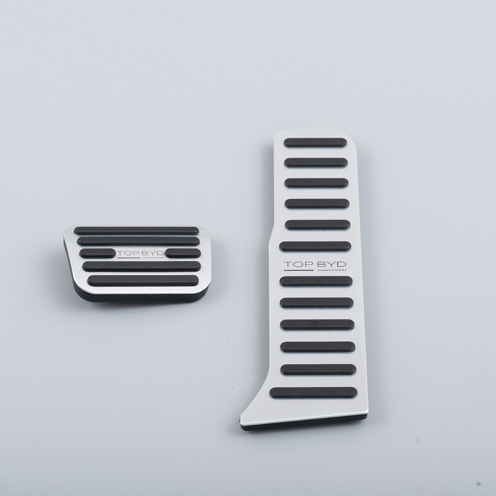 Pedales de Aluminio Cepillado de Alto Rendimiento para BYD