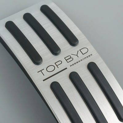 Brushed Aluminum Anti-Slip Pedal for BYD