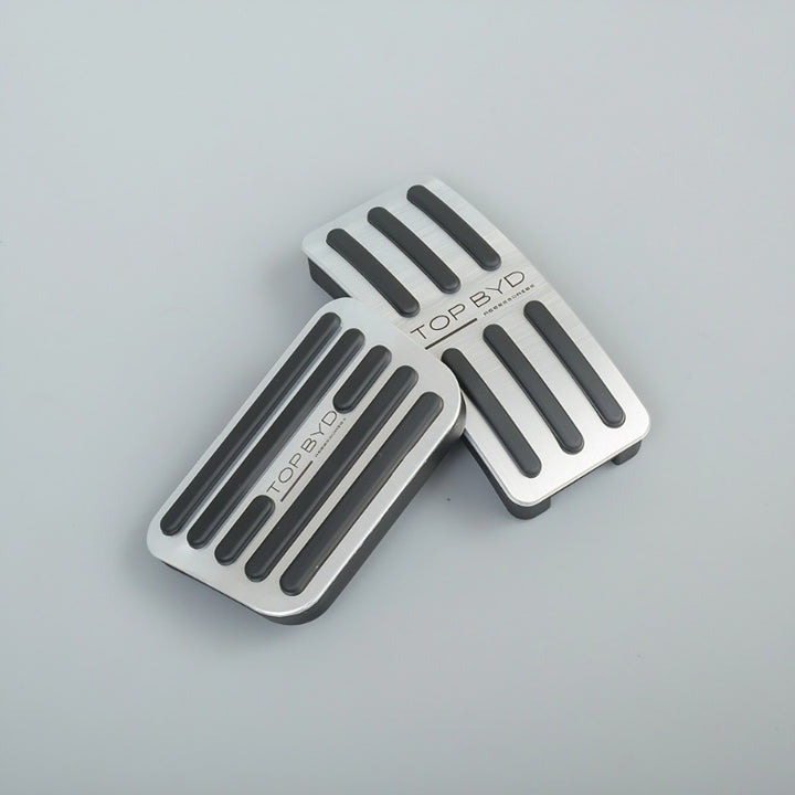 Brushed Aluminum Anti-Slip Pedal for BYD