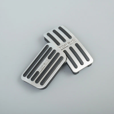 Brushed Aluminum Anti-Slip Pedal for BYD