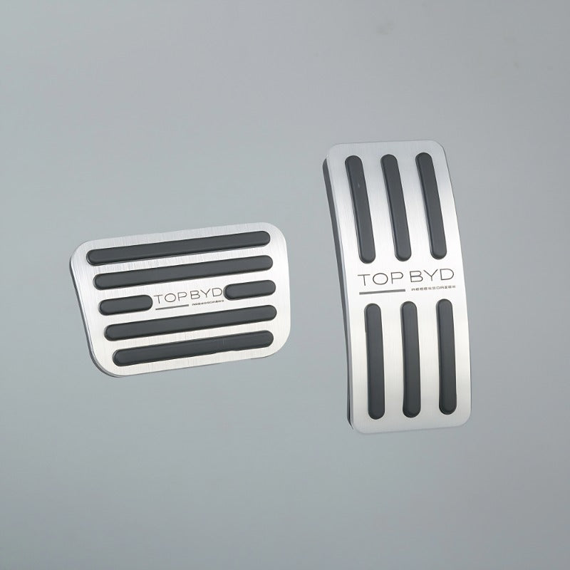 Brushed Aluminum Anti-Slip Pedal for BYD