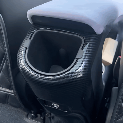 Caja de Almacenamiento de Taza de Agua Trasera para Coche para BYD Dolphin