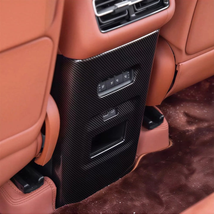 Panneau décoratif de protection anti-coups de pied à l'arrière de la console centrale pour BYD Sealion 8/Atto 8