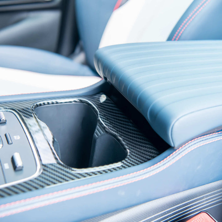 ABS Carbon Fiber Center Console Wrap for BYD Atto 3.