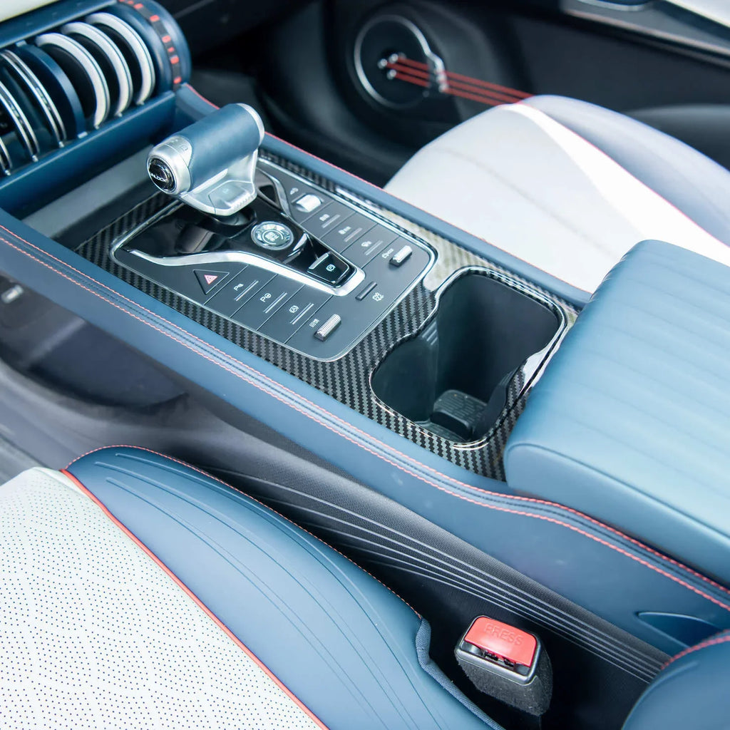 ABS Carbon Fiber Center Console Wrap for BYD Atto 3 | TOP BYD LIMITED