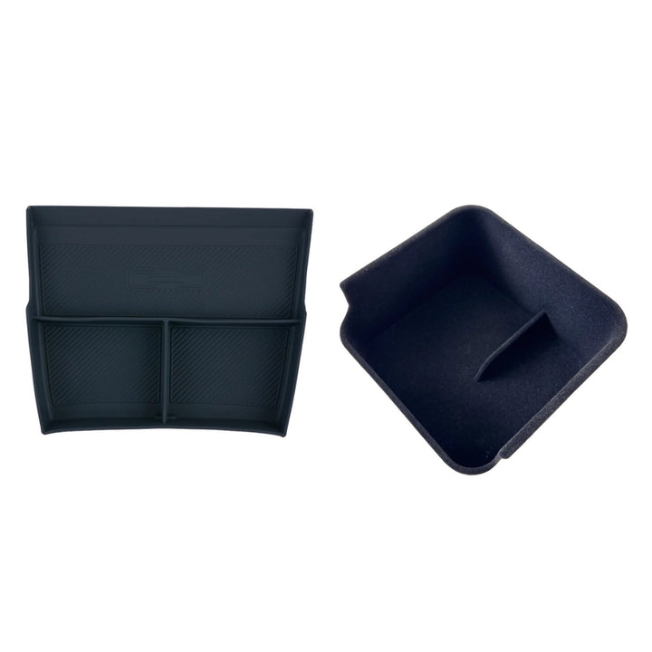 Boîte de rangement double couche pour console centrale inférieure Denza B8