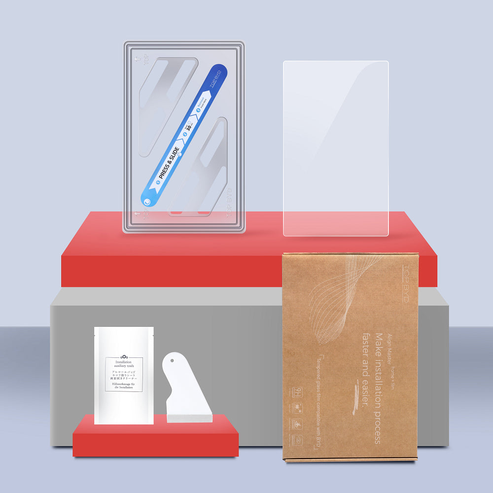 Denza D9 Tempered Glass Screen Protection with Installation Tool