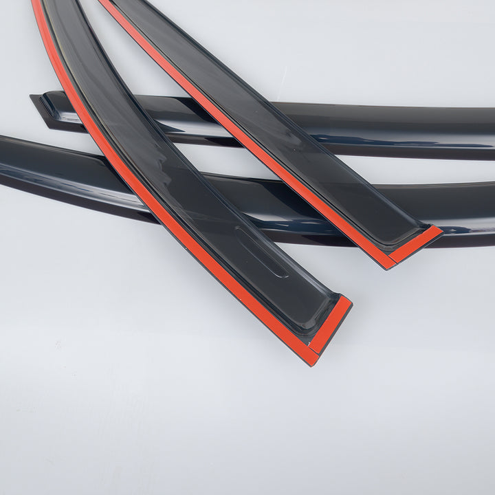 Déflecteur de pluie noir pour fenêtre BYD