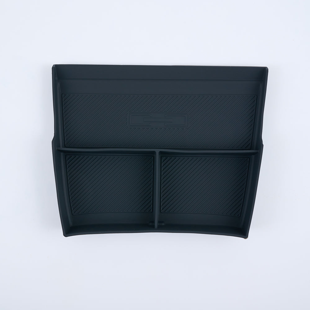 Boîte de rangement double couche pour console centrale inférieure Denza B8
