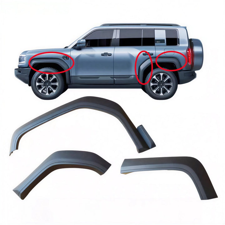 Denza B5 Wheel Eyebrow