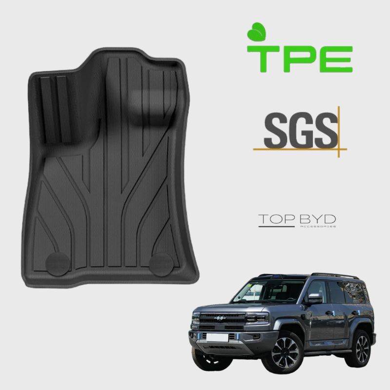TPE Floor Mats & Trunk Mat for Fangchengbao Bao 5 / Denza B5