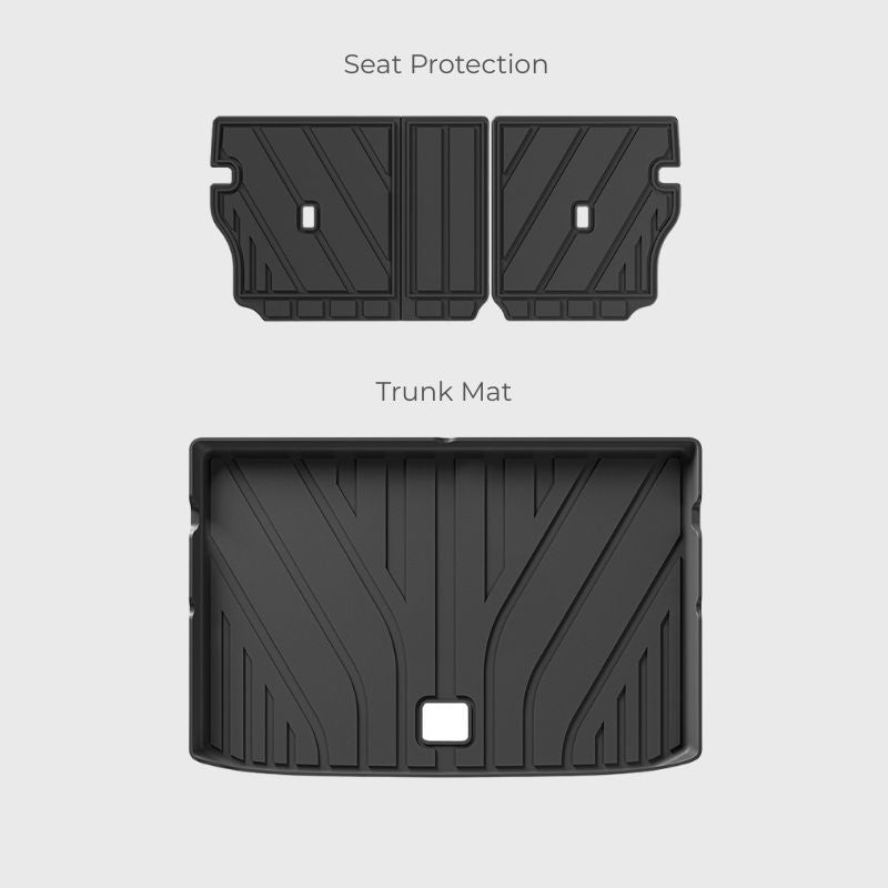 TPE Floor Mats & Trunk Mat for Fangchengbao Bao 5 / Denza B5