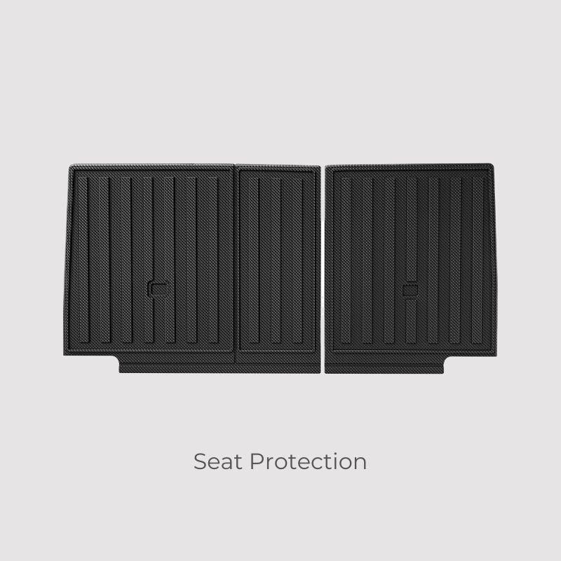 Tapis Coffre Voiture BYD Seal U DM-i 2023-2025 - Couverture Complète Cuir Protection ZanLIn All Black