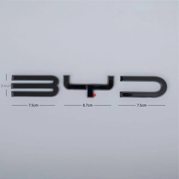 Front Bumper Black Emblem LOGO for BYD