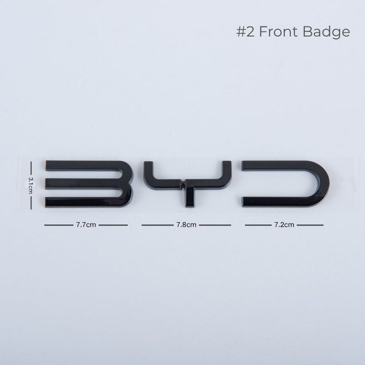 Front Badge & Back Badge for BYD Atto 3