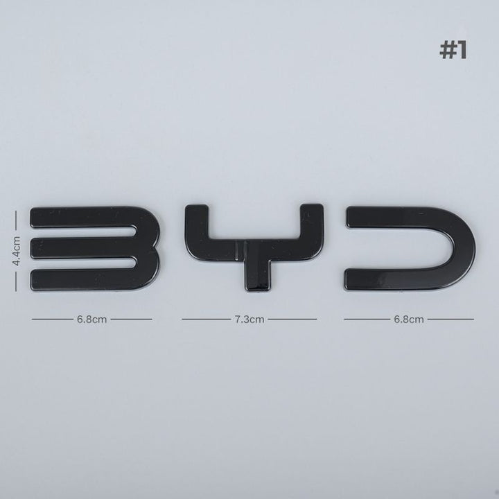 Insignias delantera y trasera para BYD Sealion 6/Seal U