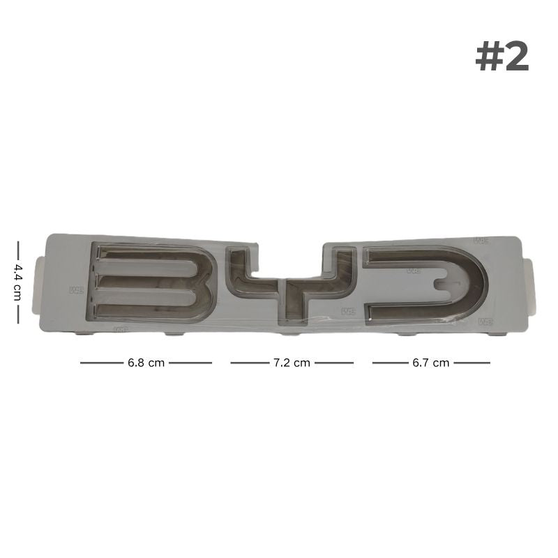 Insignia de emblema de parachoques para BYD Seal