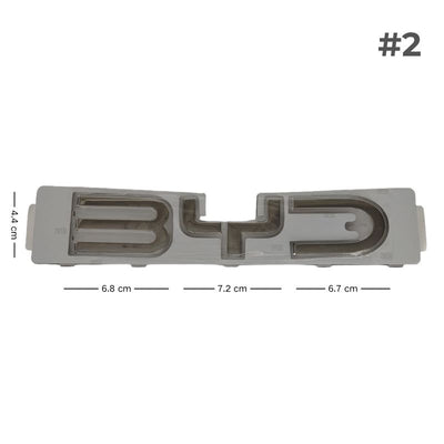 Insignia de emblema de parachoques para BYD Seal