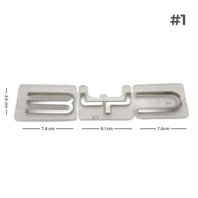 Insignia de emblema de parachoques para BYD Seal
