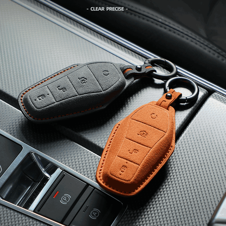 Genuine Alcantara® Key Holder for BYD