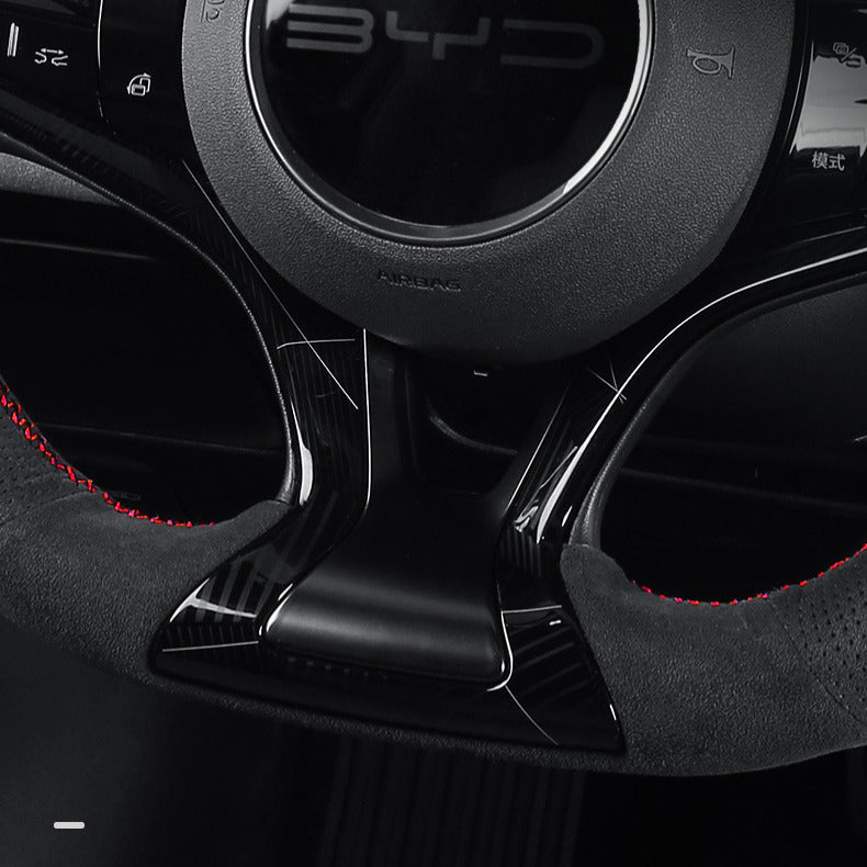 Genuine Alcantar® Steering Wheel Cover for BYD Seal