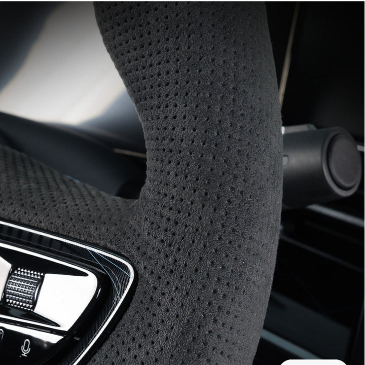 Funda de volante de Alcántara® original para BYD Seal