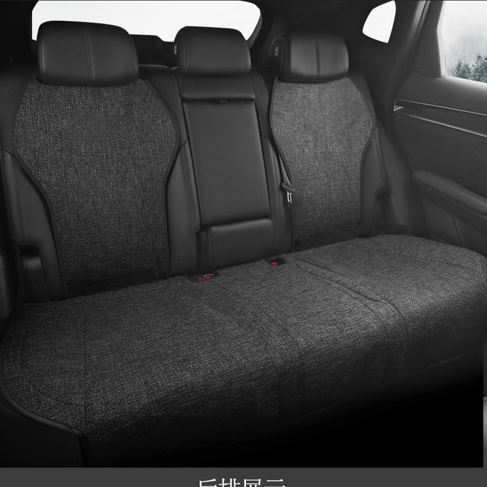 Cojín de Lino para Asiento de Coche para BYD (juego completo de 5 plazas)