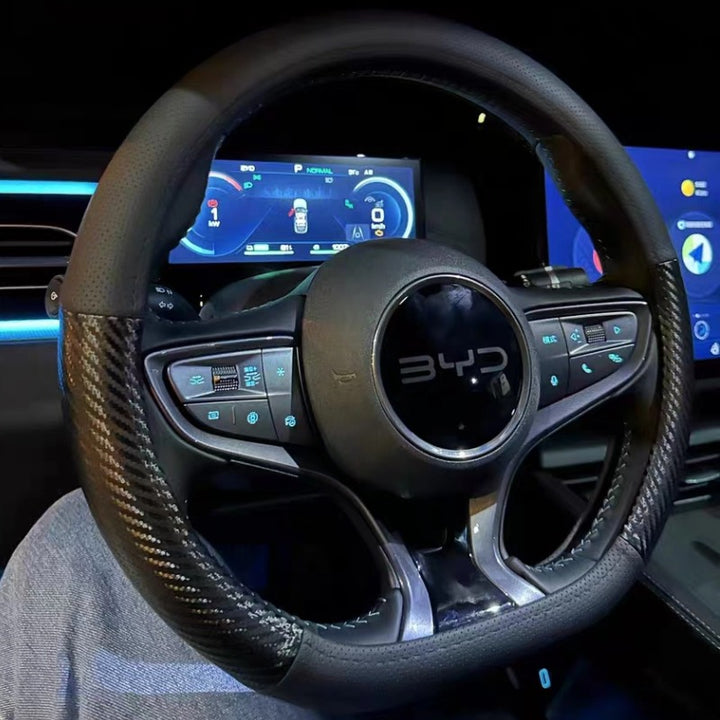 Napa Leather Steering Wheel Cover for BYD