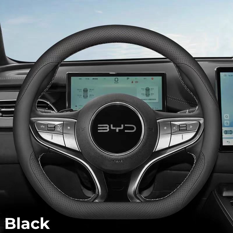 Napa Leather Steering Wheel Cover for BYD